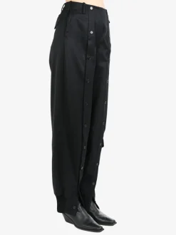 Pants>SIMONE ROCHA Front Button Placket Trousers