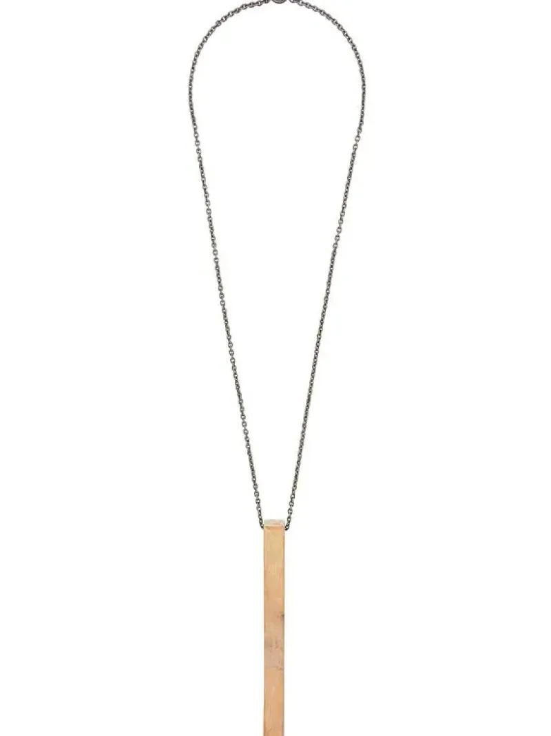 Jewelry | Jewelry>PARTS OF FOUR Giant Wedge Necklace (Half Width, v2, AG+KA)