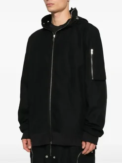Jackets & Coats>RICK OWENS DRKSHDW Gimp Flight Bomber Jacket