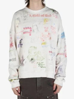 Sweats & Hoodies | Sweats & Hoodies>PALY HOLLYWOOD Good Times Are Over 2.0 Crewneck Sweatshirt