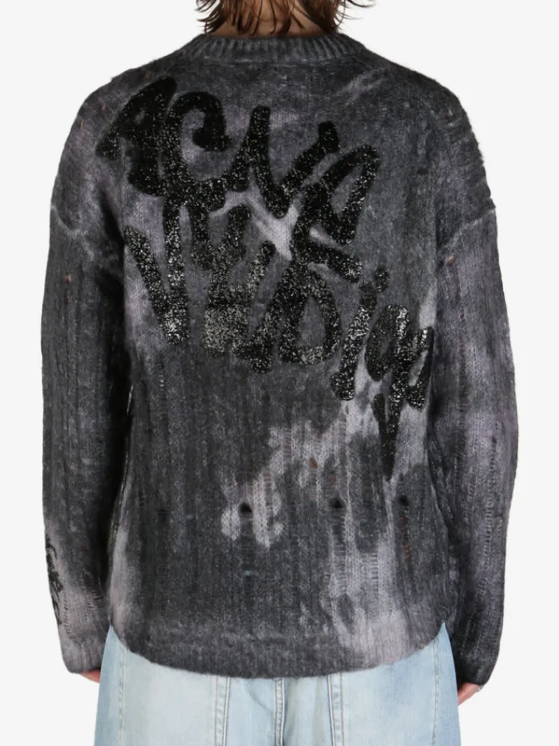 Jackets & Coats>ACNE STUDIOS Graffiti Print Jacket