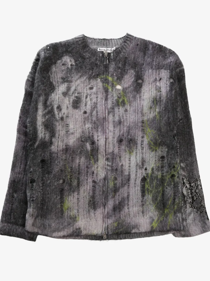 Jackets & Coats>ACNE STUDIOS Graffiti Print Jacket