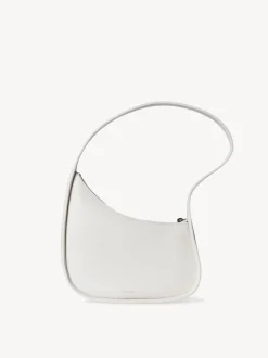 Bags>THE ROW Half Moon Leather Bag