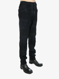 Pants>GEOFFREY B SMALL Handmade Tailored Straight Leg Trouser W/Handmade Buttonholes And Buttons