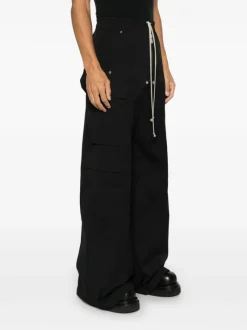 Pants>RICK OWENS Heavy Cotton Poplin Cargobelas