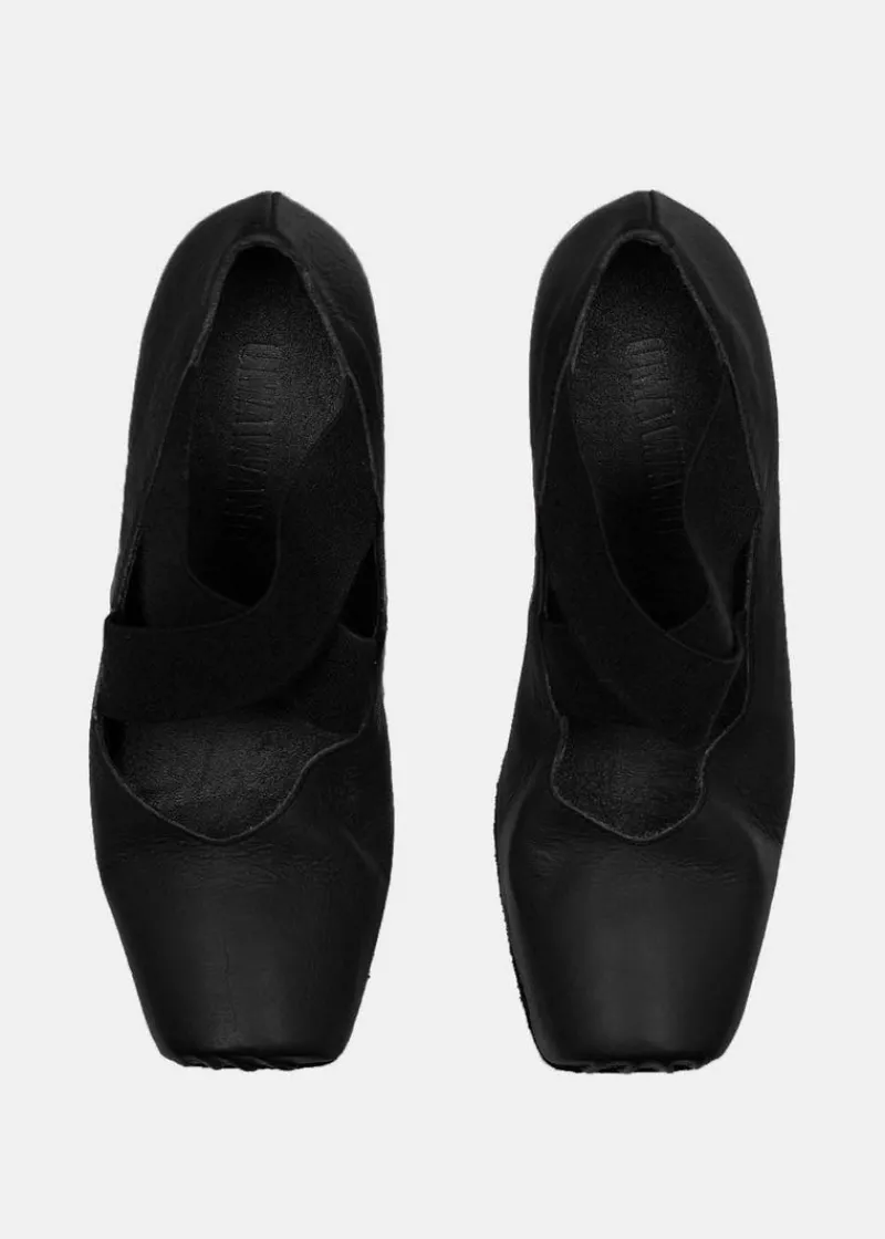 Heels>UMA WANG High Ballerina Calf Shoes