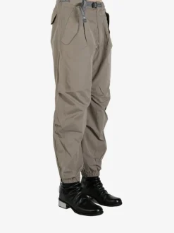 Pants>AND WANDER 92 High Count Cloth Side Zip Hem Pants