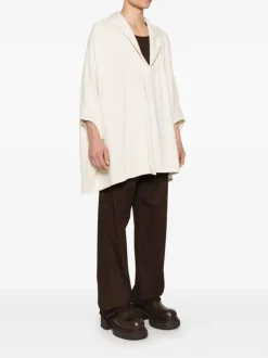 Sweats & Hoodies | Shirts>RICK OWENS Hooded Kaftan Caftano Top