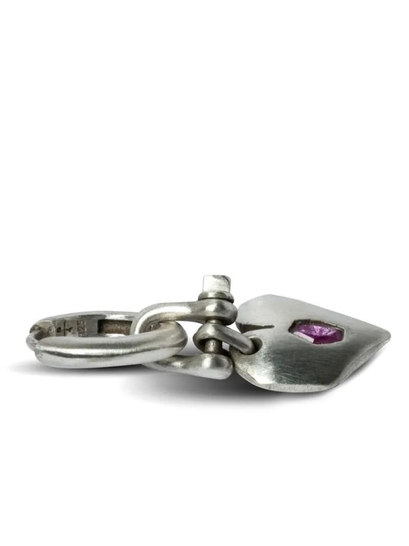 Jewelry | Jewelry>PARTS OF FOUR Jazz's Solid Heart Earring (Extra Small, 0.2 CT, Ruby Slice, MA+RUB)