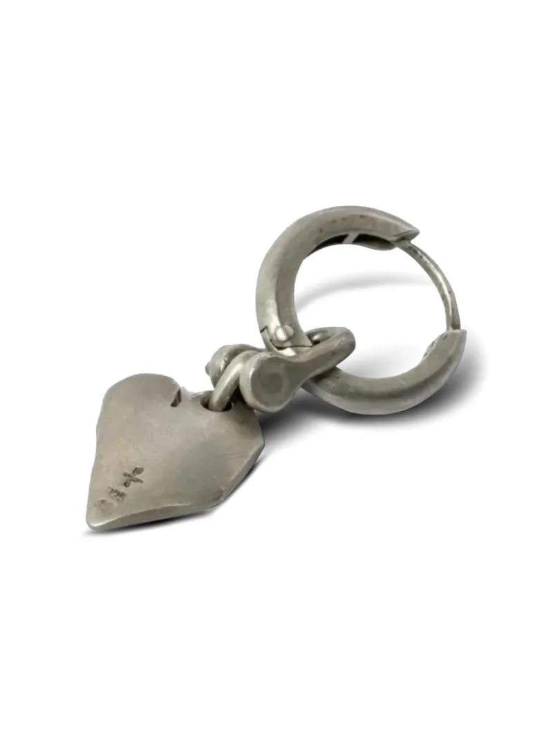 Jewelry | Jewelry>PARTS OF FOUR Jazz's Solid Heart Earring (Extra Small, 0.2 CT, Ruby Slice, DA+RUB)