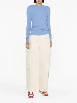 Knitwear>POLO RALPH LAUREN Julianna Long Sleeve Pullover