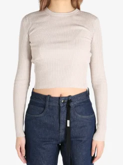 Knitwear>ANN DEMEULEMEESTER Kati Cropped Sweater