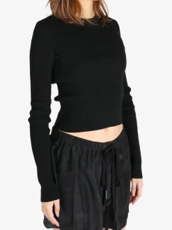 Knitwear>ANN DEMEULEMEESTER Kati Cropped Sweater