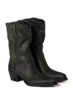 Boots>MIU MIU Leather Boots