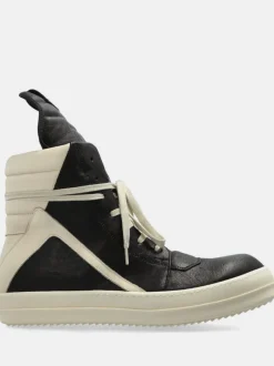 Sneakers>RICK OWENS Leather Geobaskets