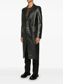 Suits & Blazers | Jackets & Coats>RICK OWENS Leather Lido Coat