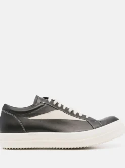 Sneakers>RICK OWENS Leather Vintage Sneakers