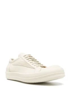 Sneakers>RICK OWENS Leather Vintage Sneaks