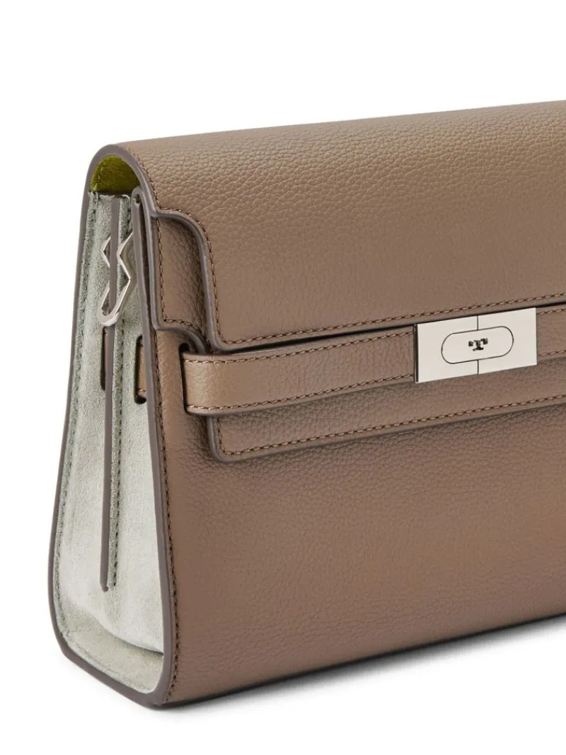 Bags>TORY BURCH Lee Radziwill Color-Block Pebbled Shoulder Bag