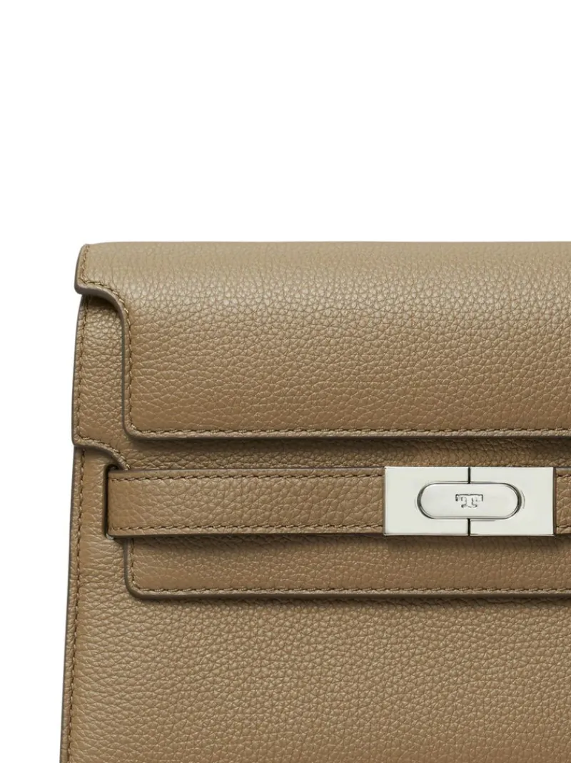 Bags>TORY BURCH Lee Radziwill Color-Block Pebbled Shoulder Bag