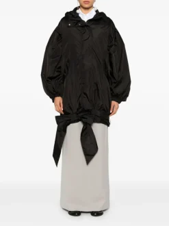 Jackets & Coats>SIMONE ROCHA Lightweight Bow Belt Bomber Jacket