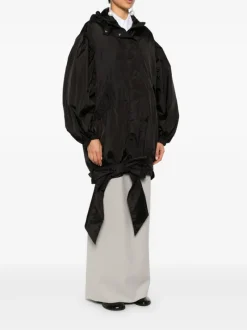 Jackets & Coats>SIMONE ROCHA Lightweight Bow Belt Bomber Jacket