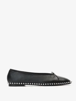 Flats>ALEXANDER WANG Lina Ballchain Flat