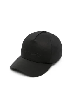 Hats>SAINT LAURENT Logo Embroidered Baseball Cap