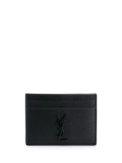 Small Accessories>SAINT LAURENT Logo Monogram Card Holder