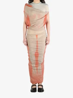 Dresses>JEAN PAUL GAULTIER Long Draped Body Morphing Dress