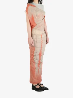 Dresses>JEAN PAUL GAULTIER Long Draped Body Morphing Dress