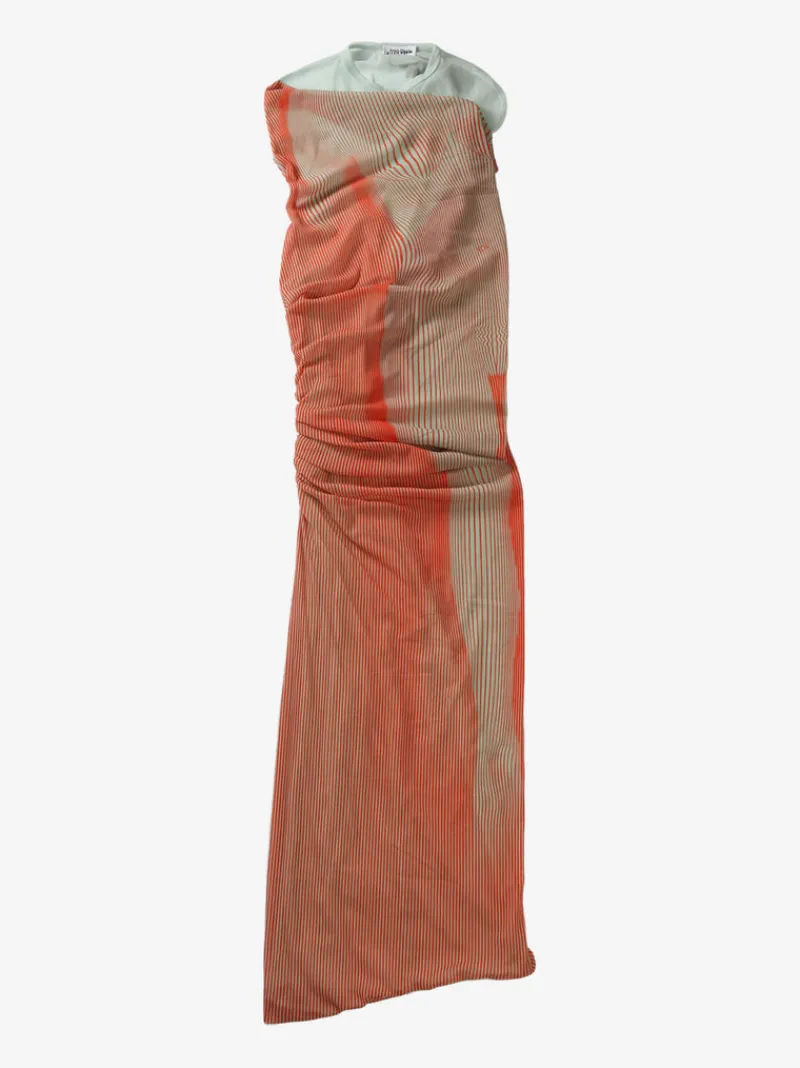 Dresses>JEAN PAUL GAULTIER Long Draped Body Morphing Dress