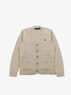 Knitwear>POLO RALPH LAUREN Long-Sleeve Cotton Shaker V