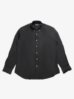 Shirts>POLO RALPH LAUREN Long-Sleeve Piece Dye Linen Sport (V1) Shirt