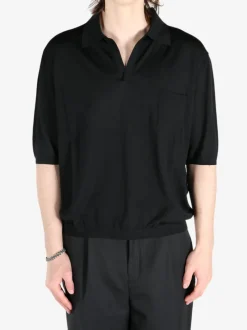 T-shirts>SAINT LAURENT Manches Courtes Polo