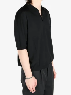 T-shirts>SAINT LAURENT Manches Courtes Polo