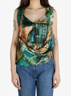 Tops>KIKO KOSTADINOV Markarian Sleeveless Blouse