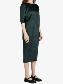 Dresses>PLEATS PLEASE ISSEY MIYAKE Merry Bicolor Dress