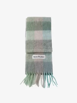 Scarves | Scarves>ACNE STUDIOS Mohair Checked Scarf