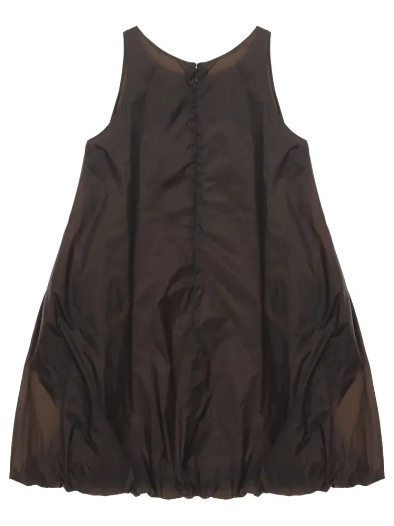 Dresses>AMOMENTO Nylon Volume Mini Dress
