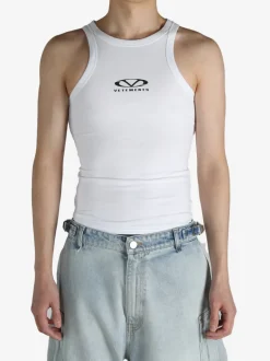 Tops | T-shirts>VETEMENTS Oval Logo Tank Top