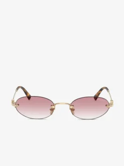 Eyewear>MIU MIU Oval Sunglasses