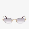 Eyewear>MIU MIU Oval Sunglasses