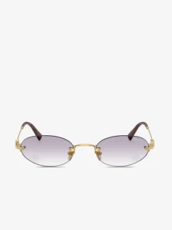 Eyewear>MIU MIU Oval Sunglasses