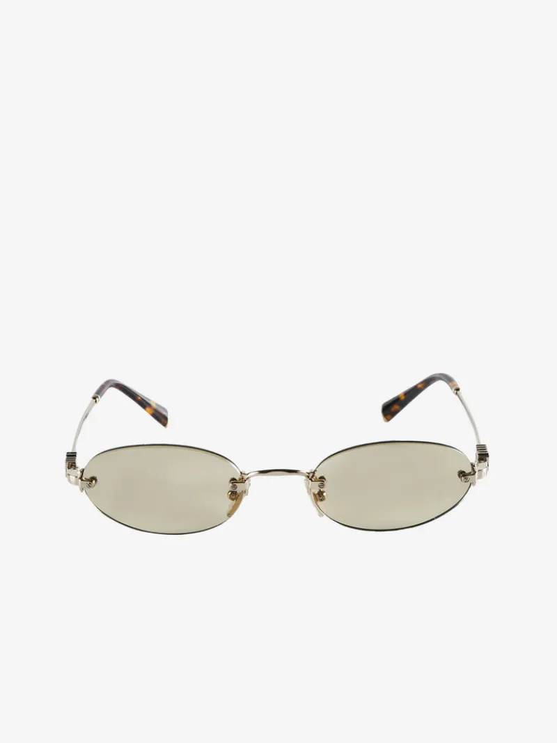 Eyewear>MIU MIU Oval Sunglasses