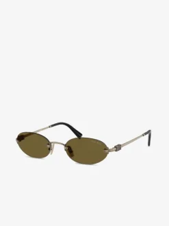 Eyewear>MIU MIU Oval Sunglasses