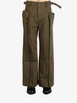 Pants | Pants>FAX COPY EXPRESS Oversized Multi-Pocket Cargo Pants