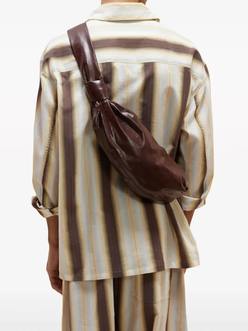 Bags | Bags>LEMAIRE Paper Leather Small Soft Croissant Bag