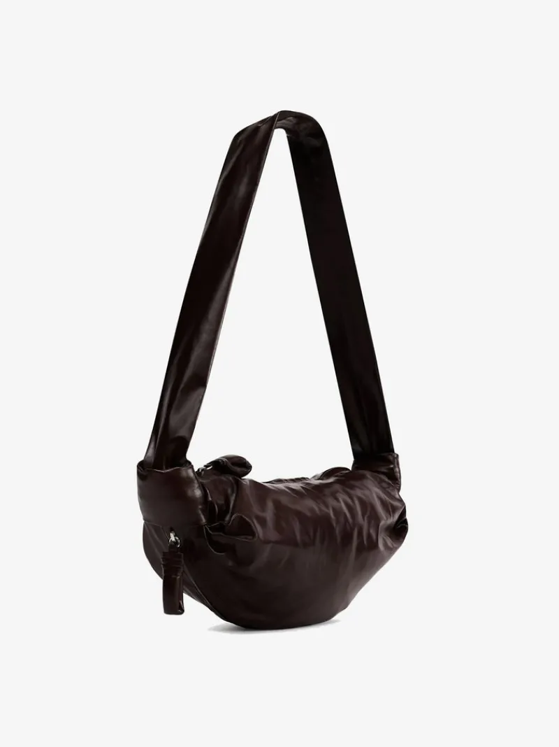 Bags | Bags>LEMAIRE Paper Leather Small Soft Croissant Bag