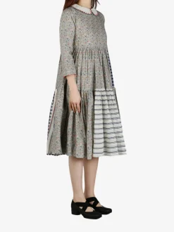 Dresses>PERO Patchwork Dress